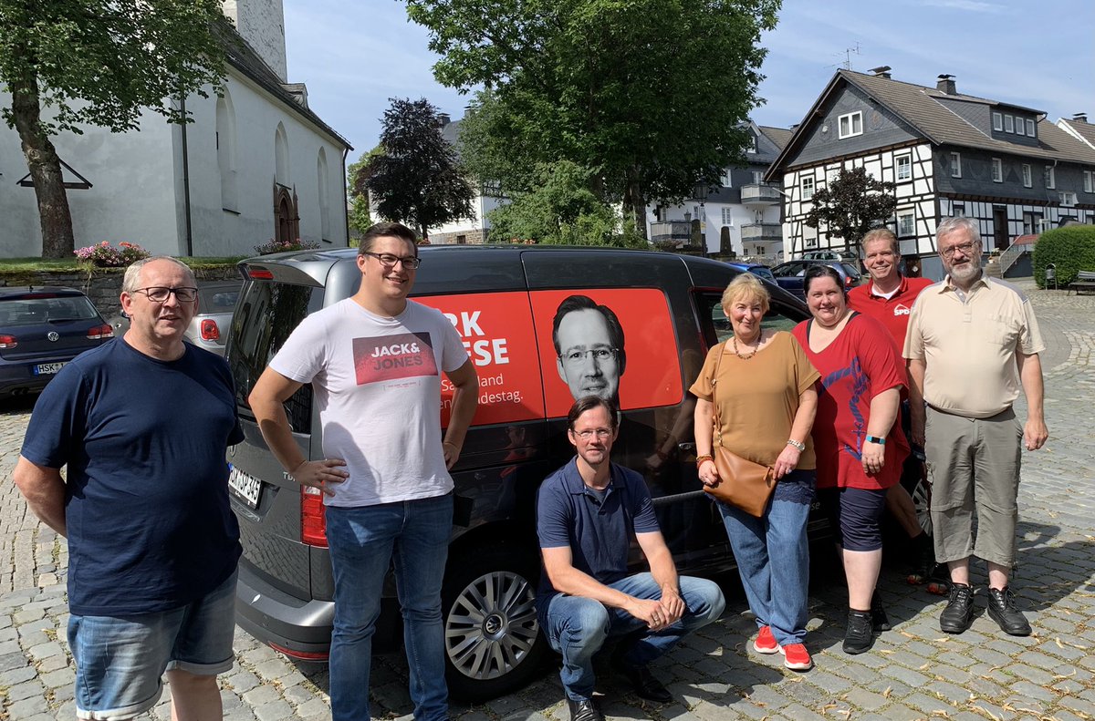 DirkWieseSPD's tweet image. Heute unterwegs in #Hallenberg, #Hesborn, #Liesen und #Braunshausen. ☀️ #sauerland