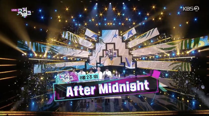 miku_mtc's tweet photo. ASTRO初の地上波1位本当におめでとう😭😭
 #AfterMidnight3rdWin https://t.co/1nMk9onvTM