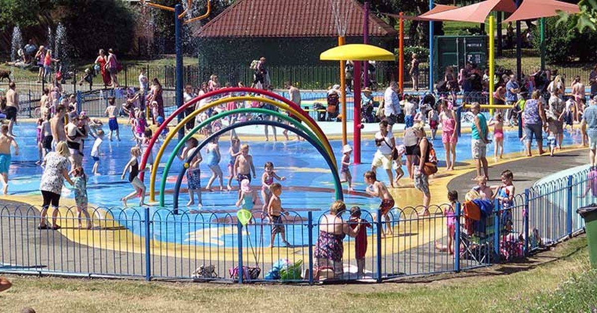 WeAreGolding's tweet photo. So excited to see Maldon Splash Park reopen after 17 months! https://t.co/UeIyV1k9T6 #Enjoy #SummerVibes https://t.co/6PfhRsBCdg