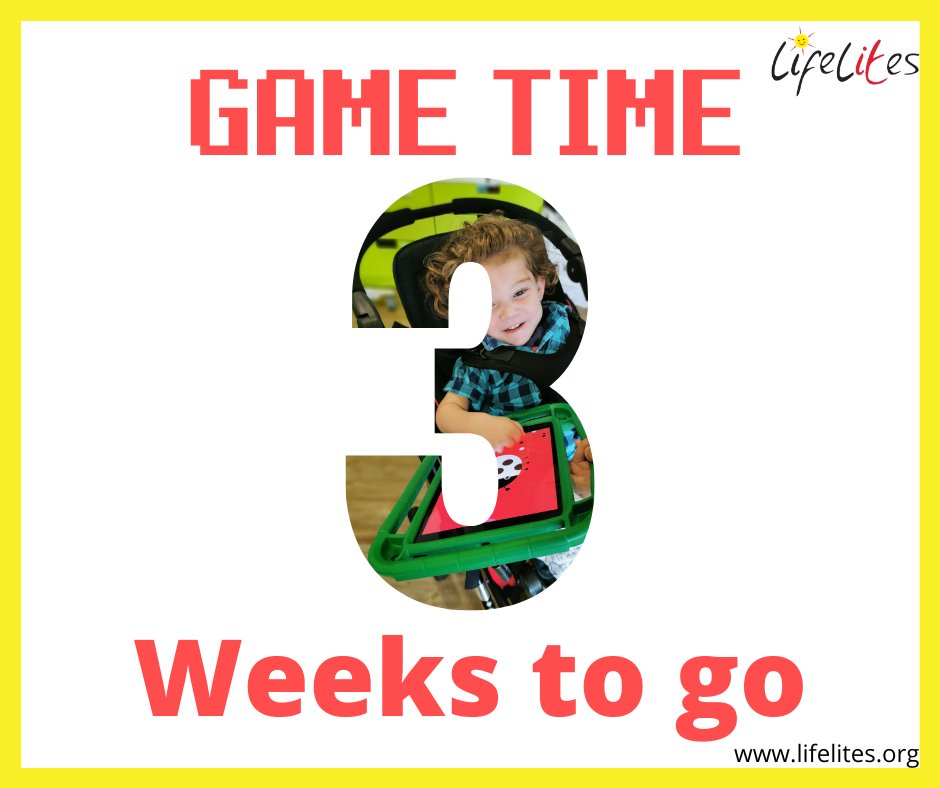 LifelitesOrg's tweet image. Only 3 weeks left before Lifelites Game Time! 
You can still sign up and take part here ow.ly/Msxo50FtNfN
#GameTime2021
