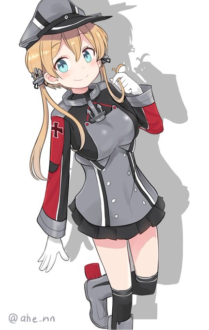 「prinz eugen (kancolle) iron cross」Fan Art(Latest)