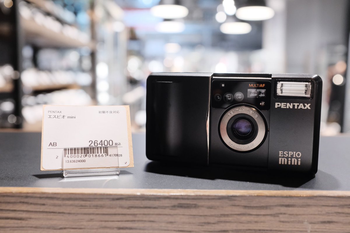 2ndbasebysanpou's tweet photo. ミニミニコンビの

PENTAX  ESPIO miniとKONICA  Bigmini Fです！

洗練されたデザインでお散歩カメラに最適です📸

どちらも人気でいつもすぐに売れてしまうので

お見逃しなく☝️

＃ESPIOmini
＃BigminiF https://t.co/Jjkkx3JZko