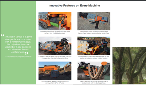 BEcosystems's tweet photo. Working under the Ecoverse label in the USA ProAir 1500 has fantastic innovative features on every machine.
https://t.co/VFUENIJyjk

#wastemanagement #recyclingbusiness #compostable https://t.co/FvBf0Ppu0g