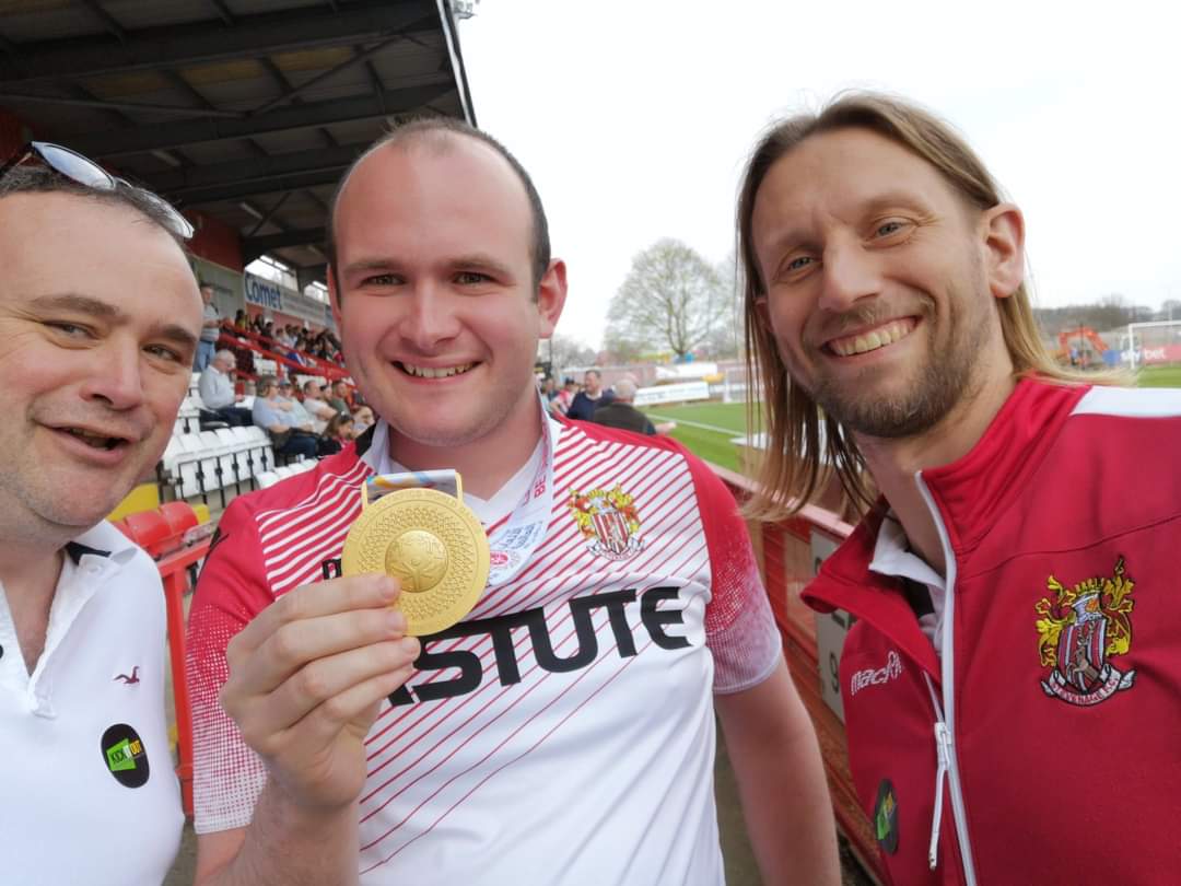 Jay Drackford (@drackers) on Twitter photo Happy belated Birthday to our very own <a href="/StevenageFC/">Stevenage FC 🔴⚪</a> medal winner Adam!
Hope you had a great day yesterday, see at The Lamex next weekend. Happy belated Birthday to our very own <a href="/StevenageFC/">Stevenage FC 🔴⚪</a> medal winner Adam!
Hope you had a great day yesterday, see at The Lamex next weekend.