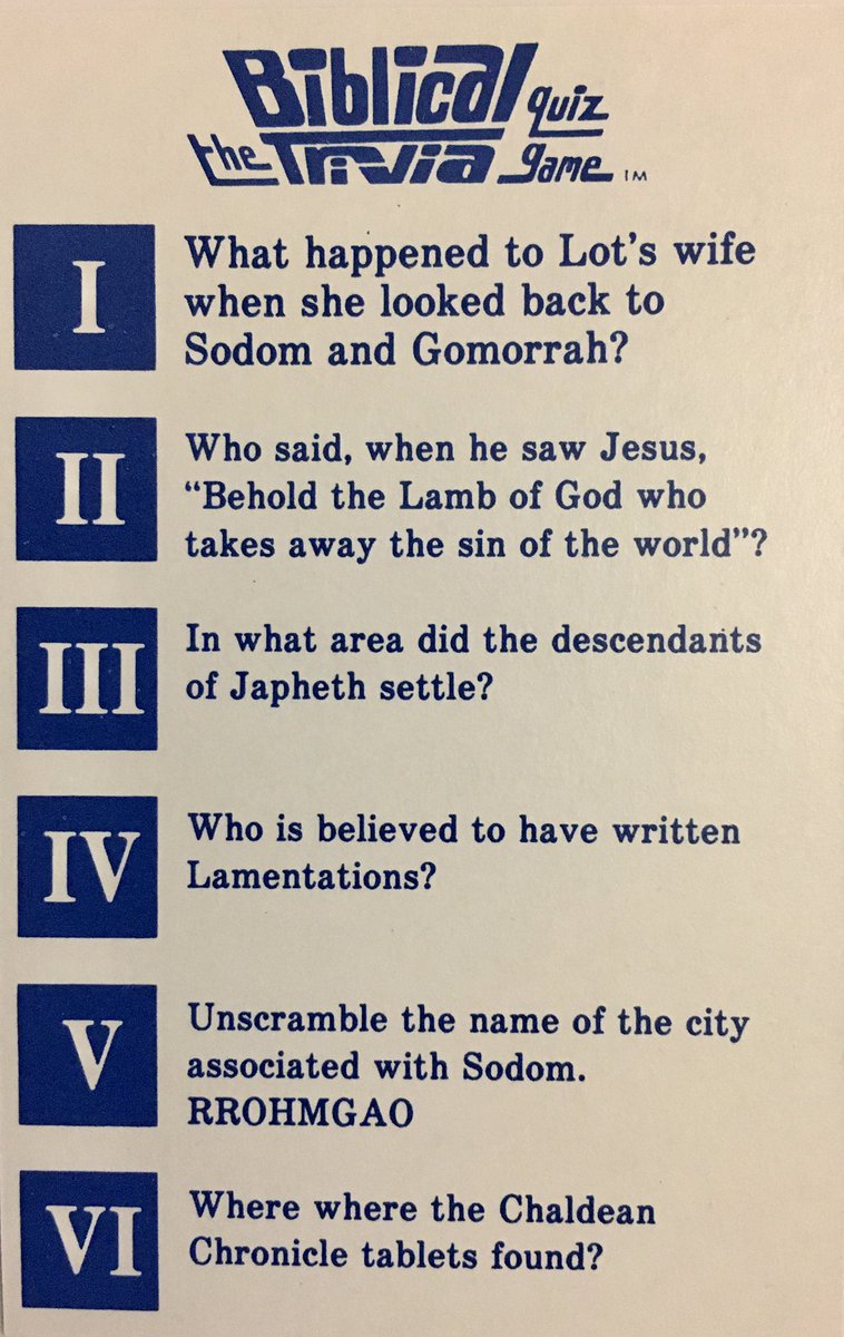 EcChargers's tweet photo. Today’s 📖 Biblical Trivia Quiz Questions:🧐

(Answers Attached ⬇️ Below) via @TCA_Media @BibleBattle @BibleFacts https://t.co/huJBvzx0Rv