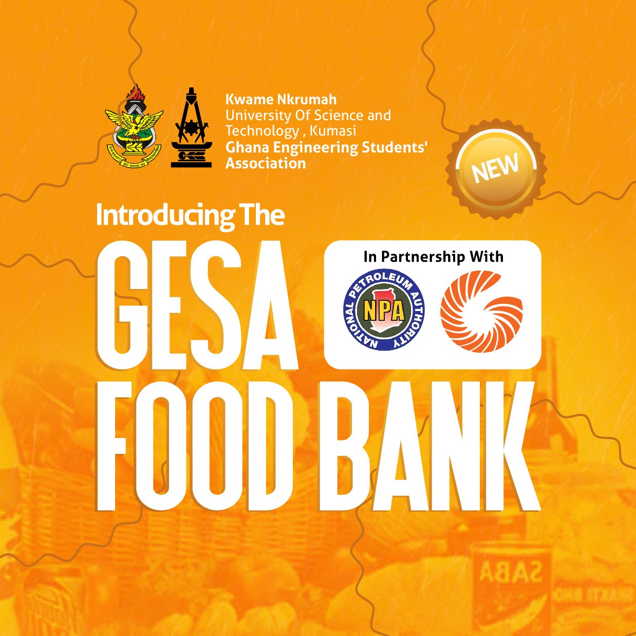 GESA KNUST On Twitter The First Ever Food Bank Program From GESA Be Launched Today In A