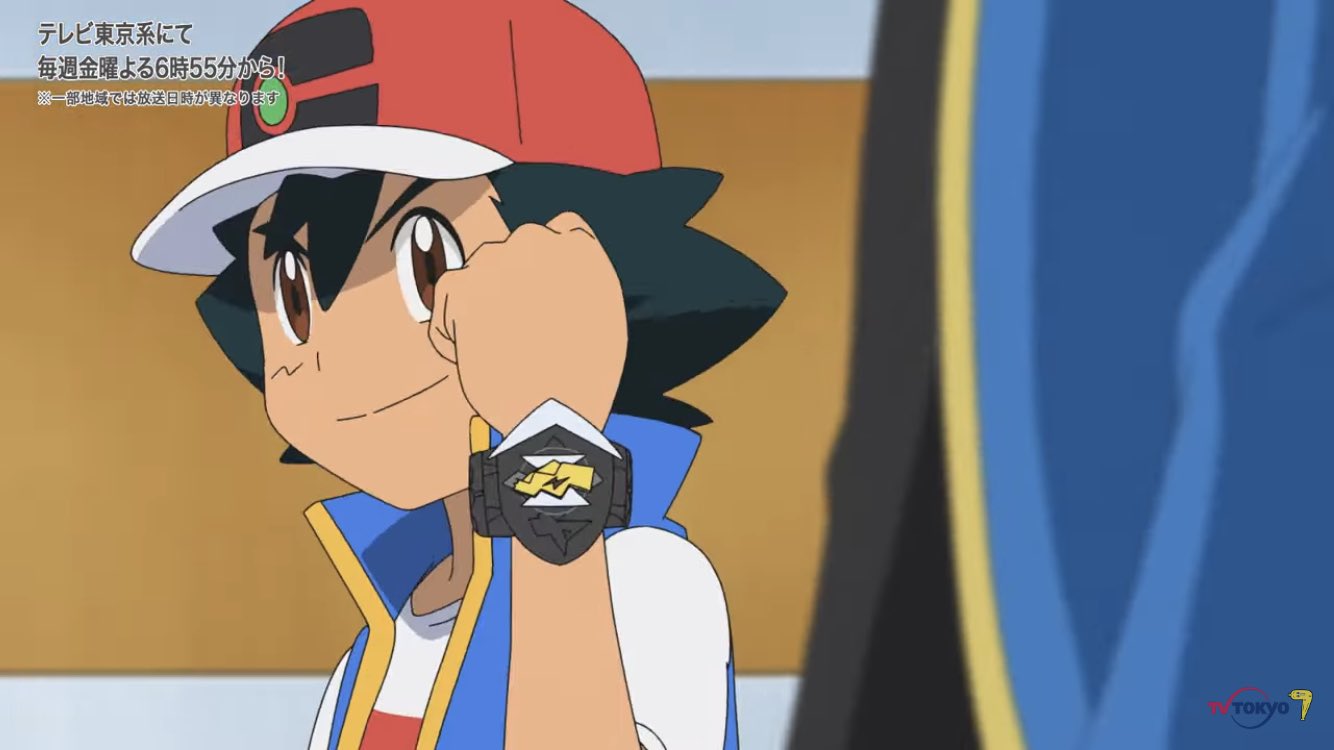 ポケモン情報局 Light なんと来週のアニメポケットモンスター は シンオウ地方のジムリーダー デンジさんとハイパークラスのバトル さらにサトシの腕にはzリングが しかも1000万ボルトのzクリスタルが 来週の アニメポケットモンスターを絶対に見逃す