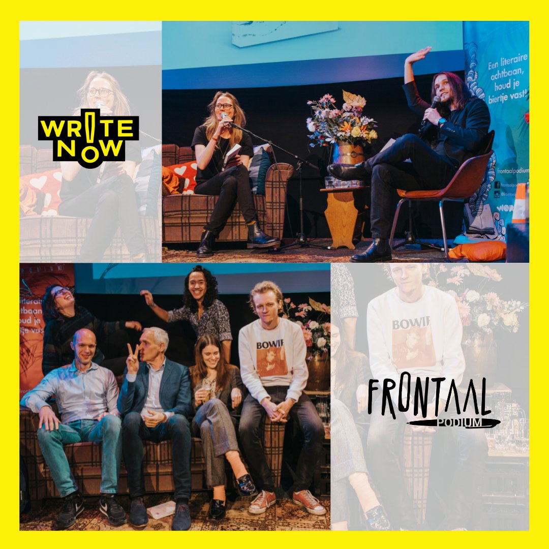 WIN! Eeuwige roem ligt binnen handbereik. De winnaar van #WriteNow! 2021 krijgt net als oud-deelnemers Maartje Wortel en Nicole Kaandorp (en heel veel andere gevestigde schrijvers en nieuwe talenten!) de kans om het beste van zichzelf te geven bij <a href="/Frontaalpodium/">Frontaal</a>.