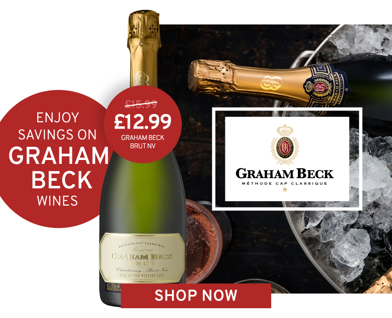 Enjoy savings now on Graham Beck Wines

bit.ly/37DtL2T

Explore our range of Graham Beck Sparkling Wines, a giant of the South African Wine scene and has firmly established itself as one of the world’s leading sparkling wine houses.

Shop now to avoid disappointment