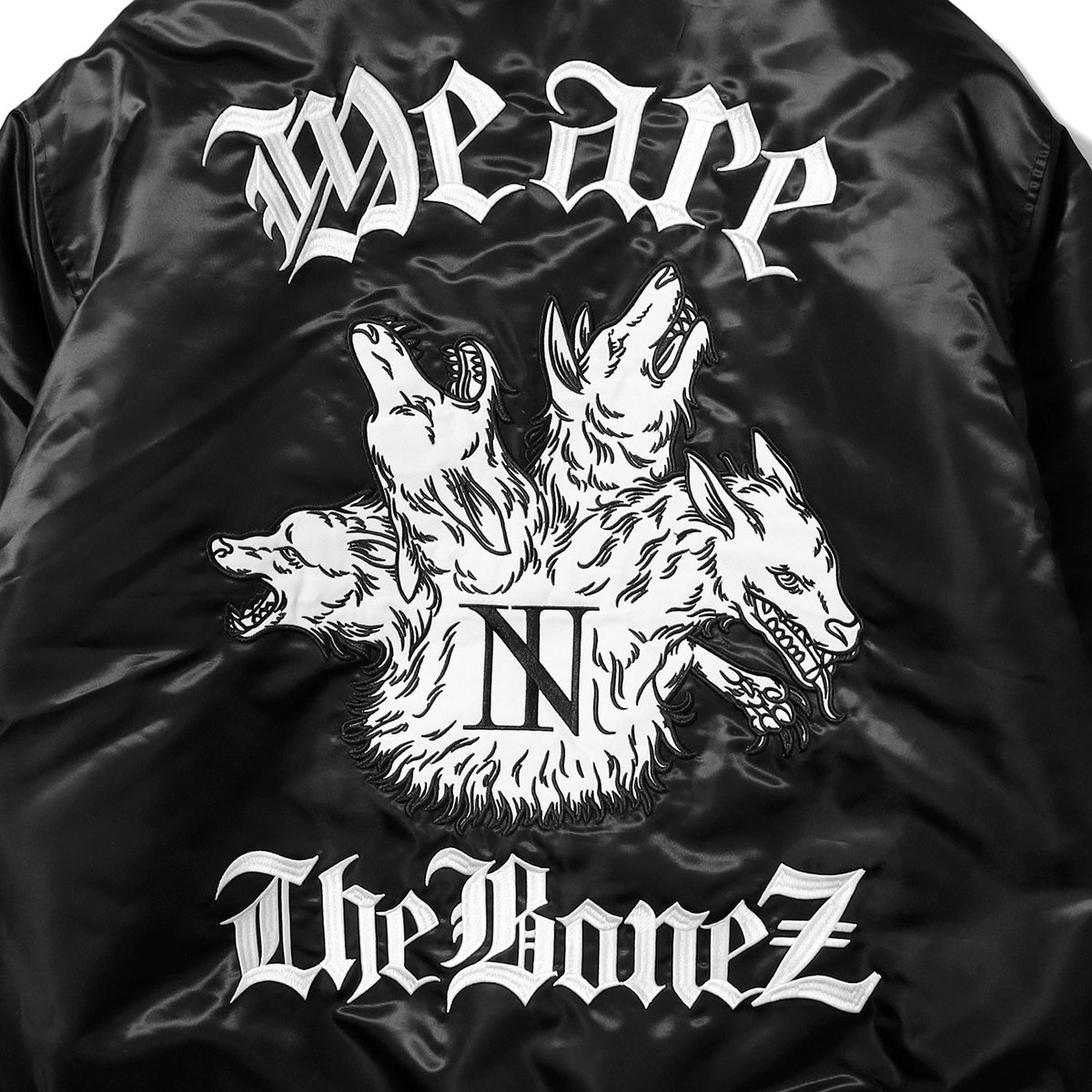 The BONEZ  STADIUM JACKET　スタジャン