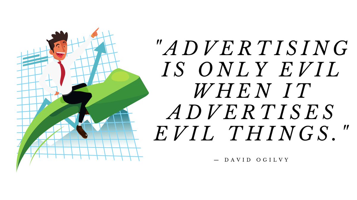 bettermetrics__'s tweet image. &quot; #Advertising is only evil when it #advertises evil things.&quot;

#FridayVibes #fridaymood #fridayinspiration #FridayThoughts #quote #quotes #quotesoftheday #bestofthebest #InspirationalQuotes #DigitalMarketing #marketing #bestoftweets #bestoftheday #MarketingTwitter #advertisement