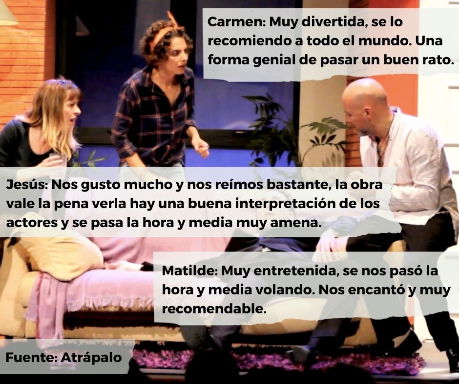 Os compartimos unas reseñas sobre <a href="/VeoAUmberto/">OcasionesVeoAUmberto</a>. 🎭

Los mejores espectáculos te esperan en el <a href="/MunozSecaMadrid/">Teatro Muñoz Seca</a>. 👏 

Compra tus ENTRADAS y aprovecha de hasta un 50% de DESCUENTO 👉 bit.ly/2Ltac3w

#teatroseguro