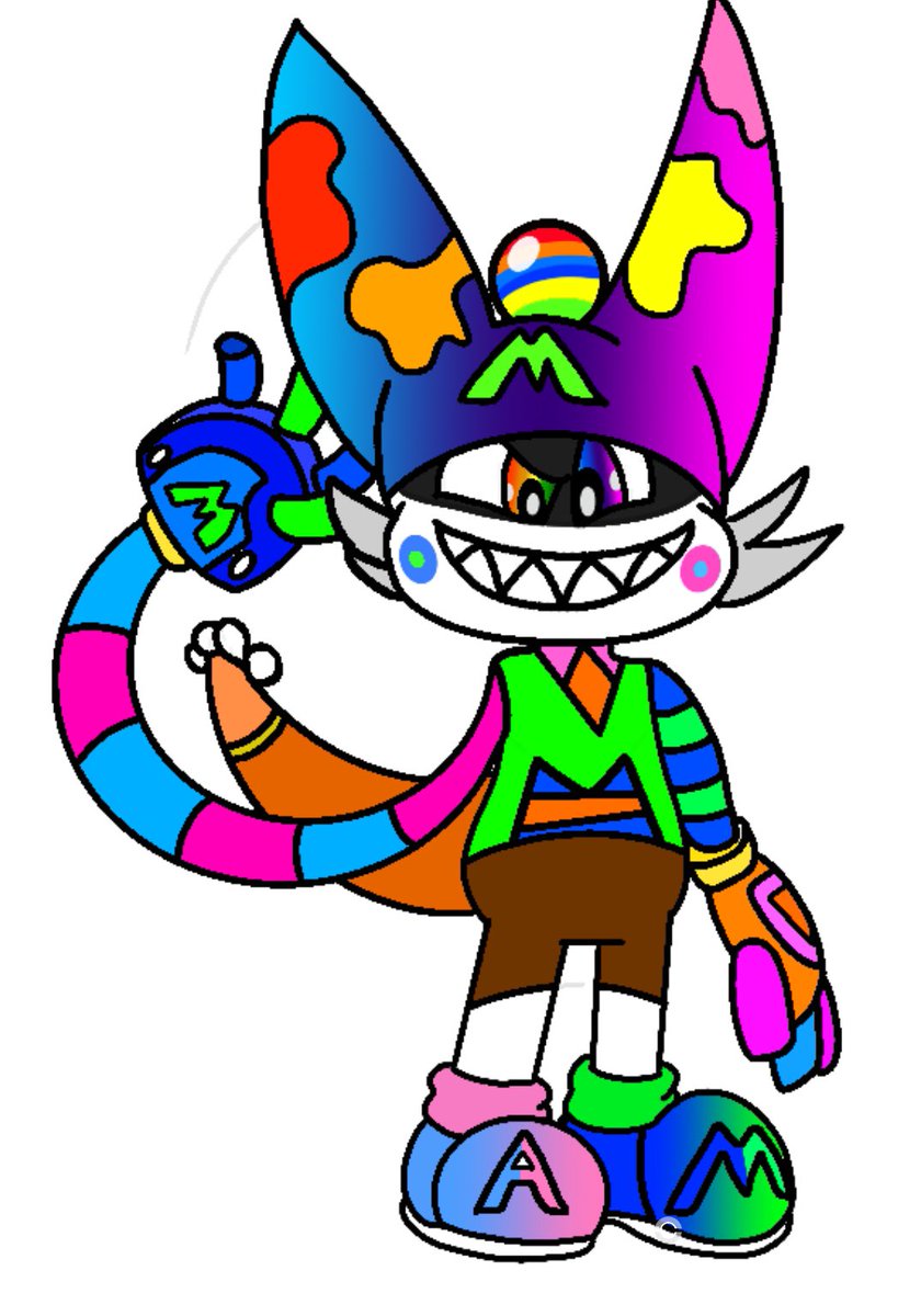 Maxle 🌈 #イラスト 
#イラスト好きさんと繋がりたい 
#絵描きさんと繋がりたい 
#何してもいいのよ #dibujodigital #ArtistOnTwitter #fusion #MaxToonArt #fanart #furryart #furry #fusion #cartoon #風船ガム #originalcharacter #ドローイング #何してもいいのよ #FanArtFriday #TribalHunter