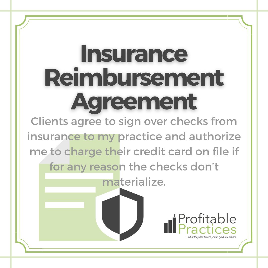therapyrocket's tweet image. Setting up your practice? Check this out- the Insurance Reimbursement Agreement.

Link: hubs.la/H0TWTv30

#privatepracticesuccess #privatepracticetherapist
#privatepracticetips #therapybusiness #product
#document #agreement #privatepracticecoach #privatepracticeowner