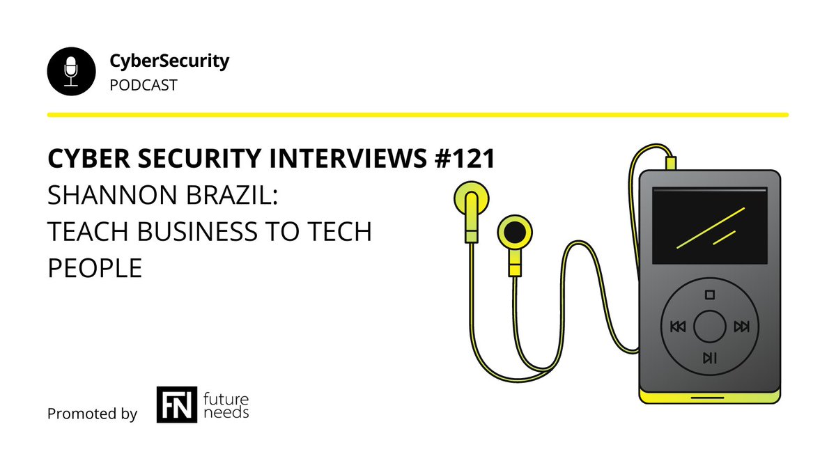 Friday #podcast with <a href="/CSI_Podcast/">CyberSecInterviews</a> 
In this episode, they talk about:
💪skills learned from culinary arts
🕵️moving from IT to investigations
🤒burnout and self-care 
🤗diversity and inclusion
▶️buff.ly/3f9wCVw
<a href="/4n6lady/">4n6lady</a> 
#cybersecurity