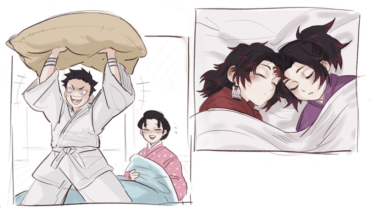 Some upper moons softness because I was in the kinda mood to feel pain
#demonslayer