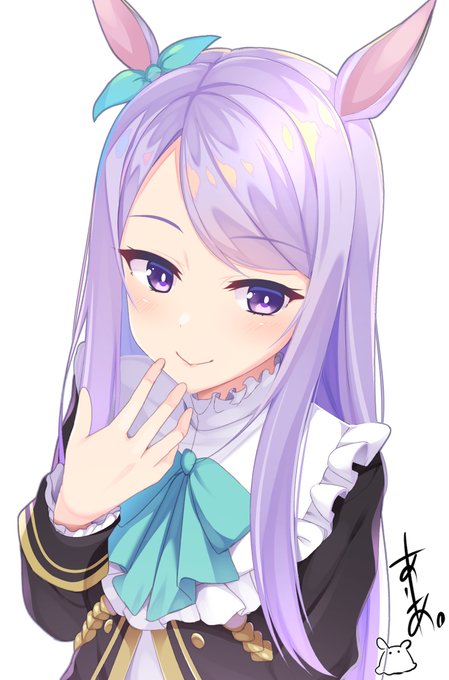 @kohane_0222 こはねさんおめでとうございます～!
今年もこはねさんにとって素敵な一年になるよう祈ってます!✨
ささやかながらイラスト描かせていただきました…!コハネマックイーン!です!笑 