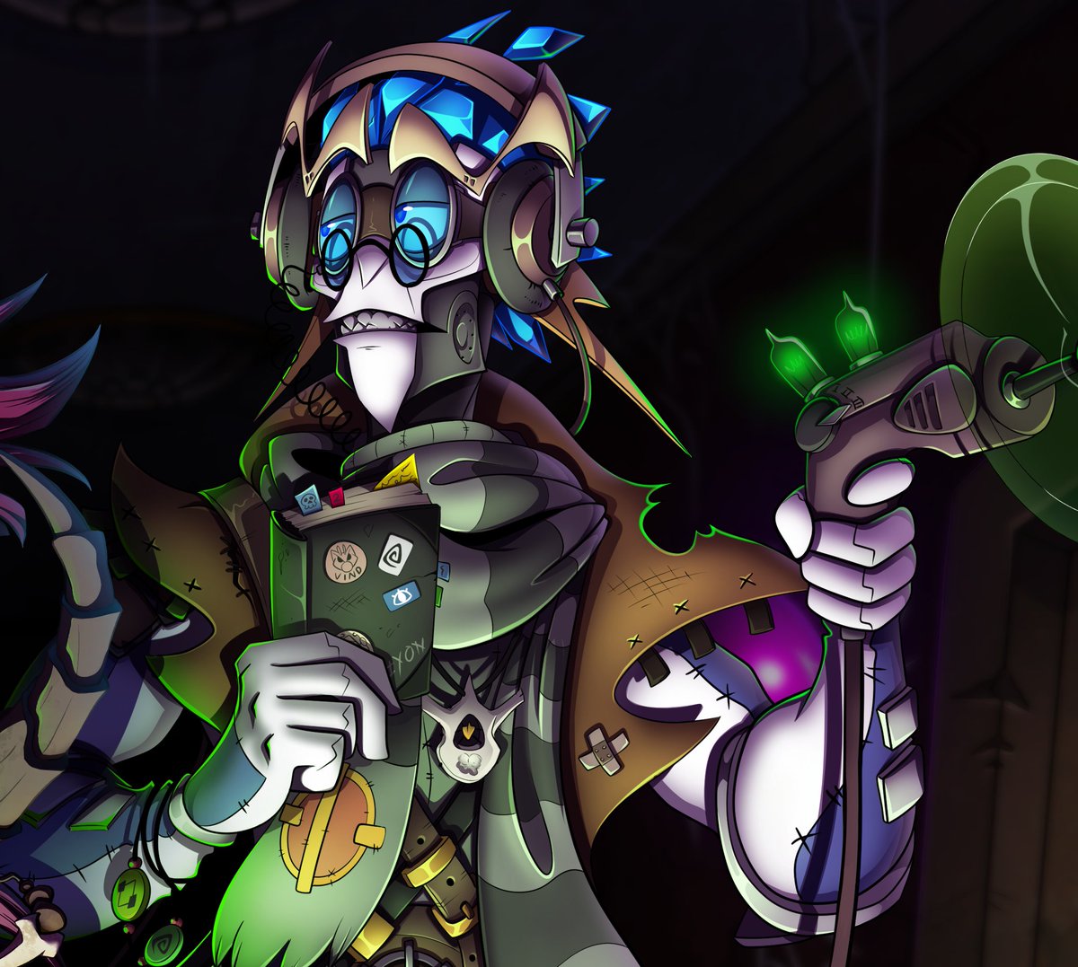 blachalkar's tweet photo. Art Collision with the awesome @retromissile
We discussed where Zero und Rahibe will be in 100 years and what they will look like. Well, this is the result.
#Wildstar #WSRP #Draken #Mechari #digitalart https://t.co/vHn0eMQUq8