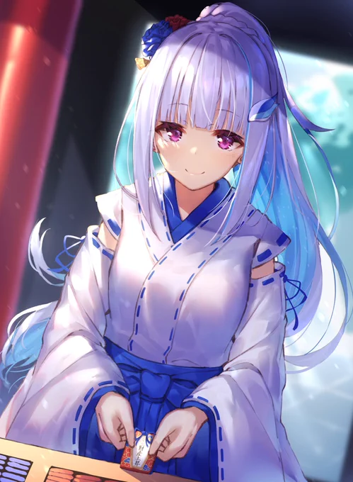#青を見て体感温度をさげる 
リゼ様～～～～～ 
