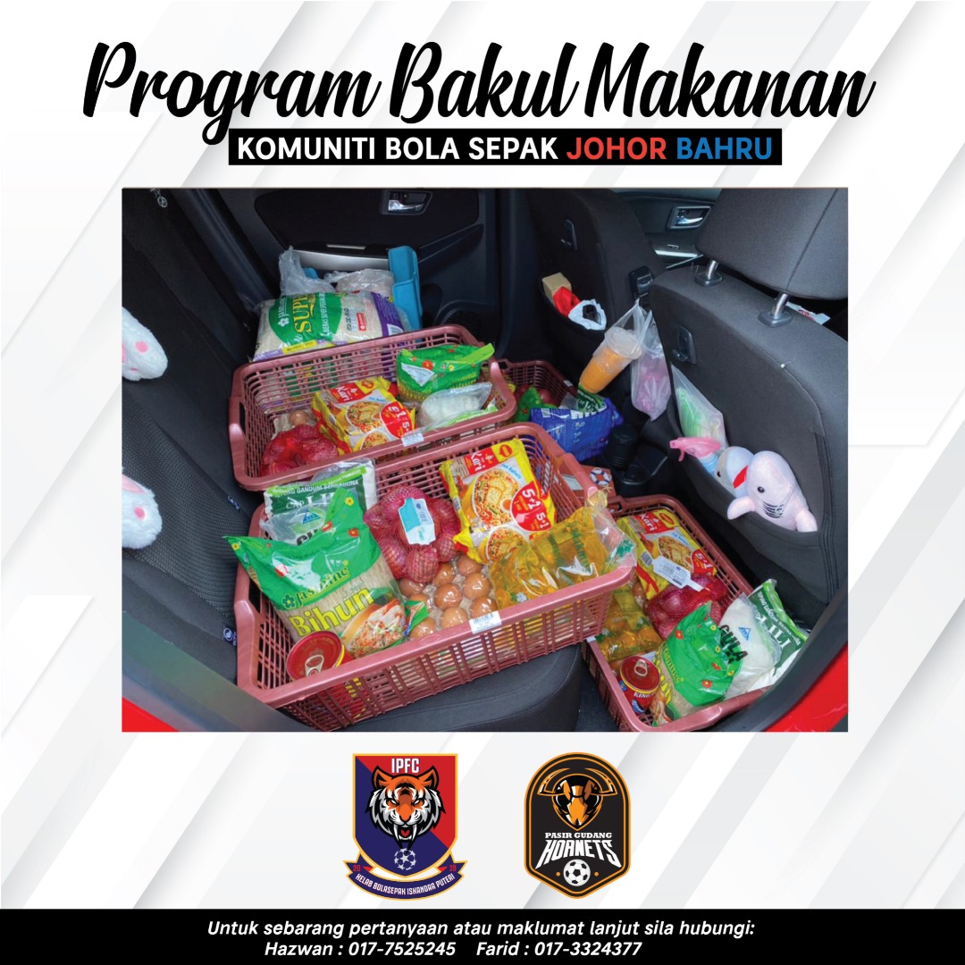 تويتر Pasir Gudang Hornets Fc على تويتر Program Bakul Makanan Komuniti Bola Sepak Johor Bahru Yang Digerakkan Oleh Iskandar Puteri Fc Dan Pasir Gudang Hornets Fc Masih Lagi Berjalan Hari Ini