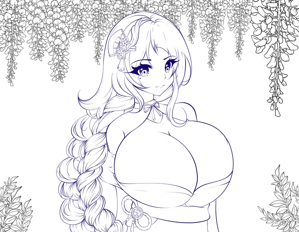 Yukitsune__'s tweet photo. 🌺It's a work in progress but...

I finally managed to do a fanart of Baal 🌸

#RaidenShogun #Baal #GenshinImpact #genshinimpactfanart #原神 https://t.co/nxBDqe2wBF