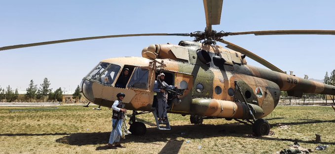 Taliban-Helicopter