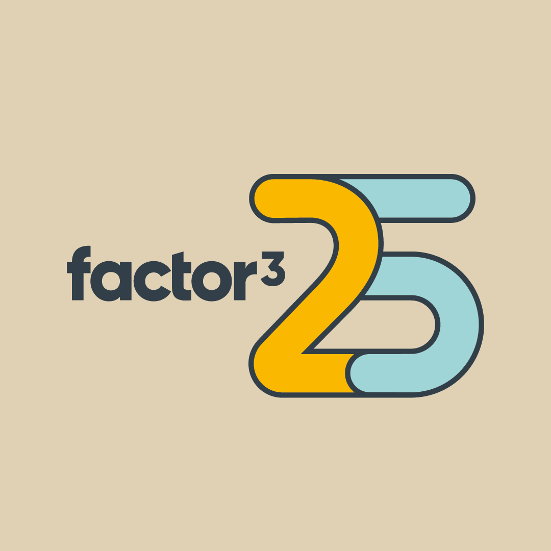 Factor3Tweets's tweet photo. We’re feeling nostalgic for the 90s, not only for the shell suits and club classics, but because this year marks 25 years of Factor 3. We'd like to say a big THANK YOU to everyone who has contributed to 25 brilliant years of creative meddling https://t.co/Qkkg8pk2lV
