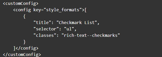 julien_kulker's tweet image. Trying to add a custom style to a element with the CustomConfig section for the Richtexteditor in Umbraco 9. It expect a string but want to do something like this in the appsettings. Any Umbraco Developers that can help me out?
#umbraco #umbraco9