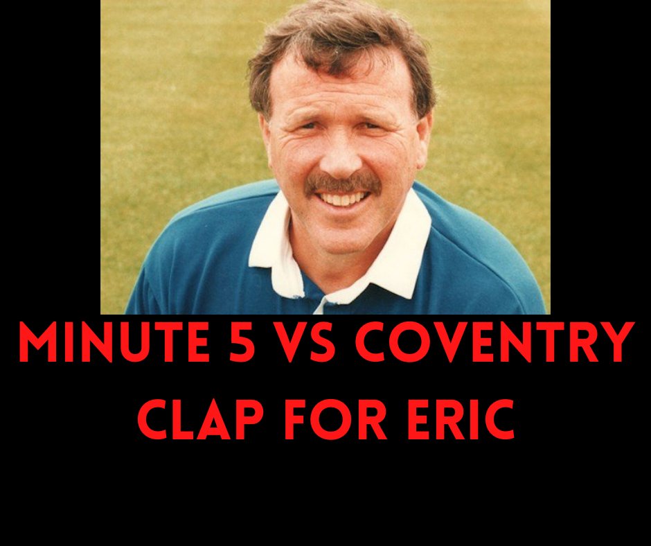 [pls rt]  Clap for Eric Winstanley - 5th Minute tomorrow

See next post for a message from Eric's family