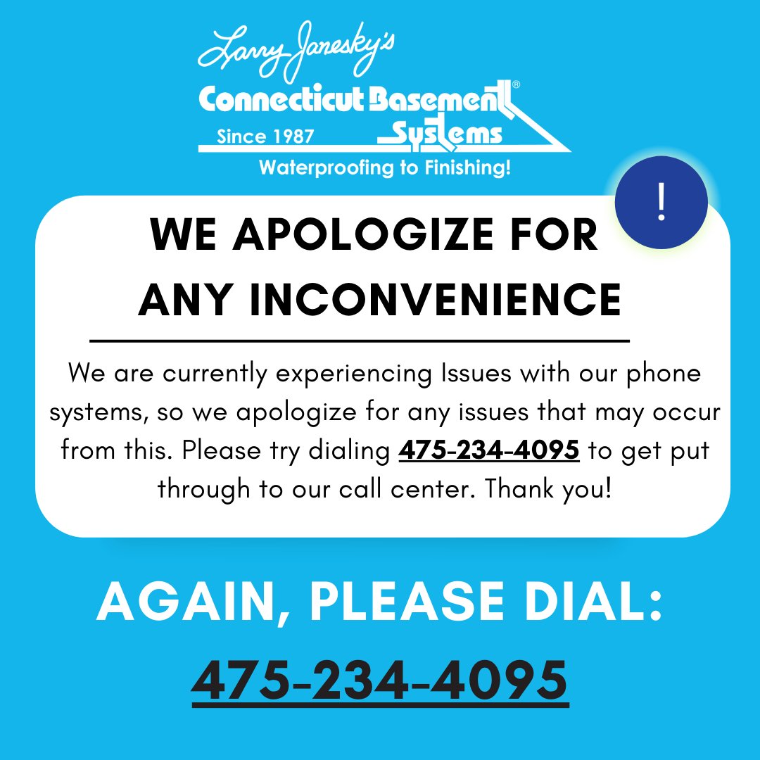 CT Basement Systems tweet media