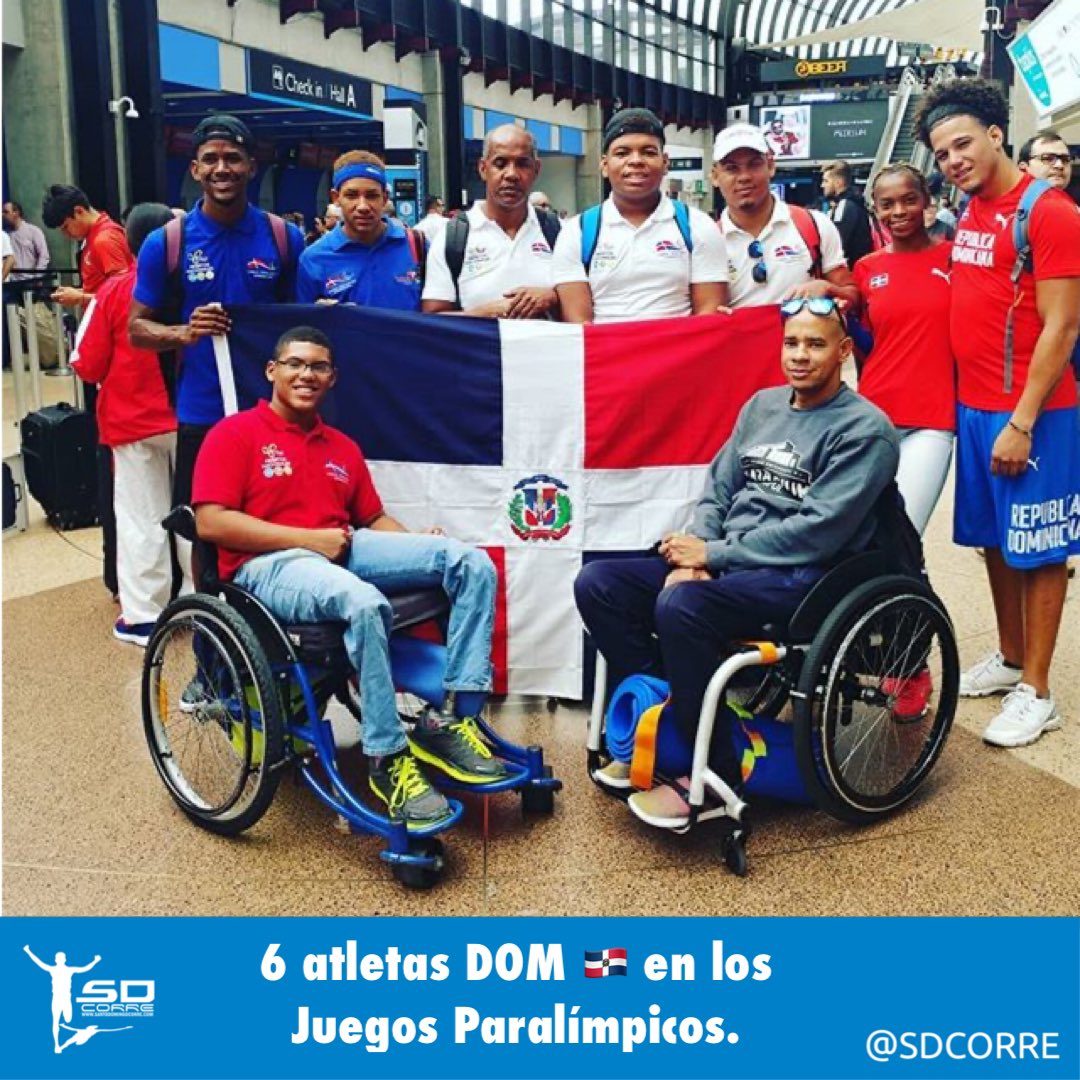 6 atletas DOM en los Juegos Paralímpicos. 
Amplía aquí: santodomingocorre.com/articulos/noti…

#JuegosParalimpicos #JuegosDeVerano #Tokyo2020 #paralimpico #Copadom