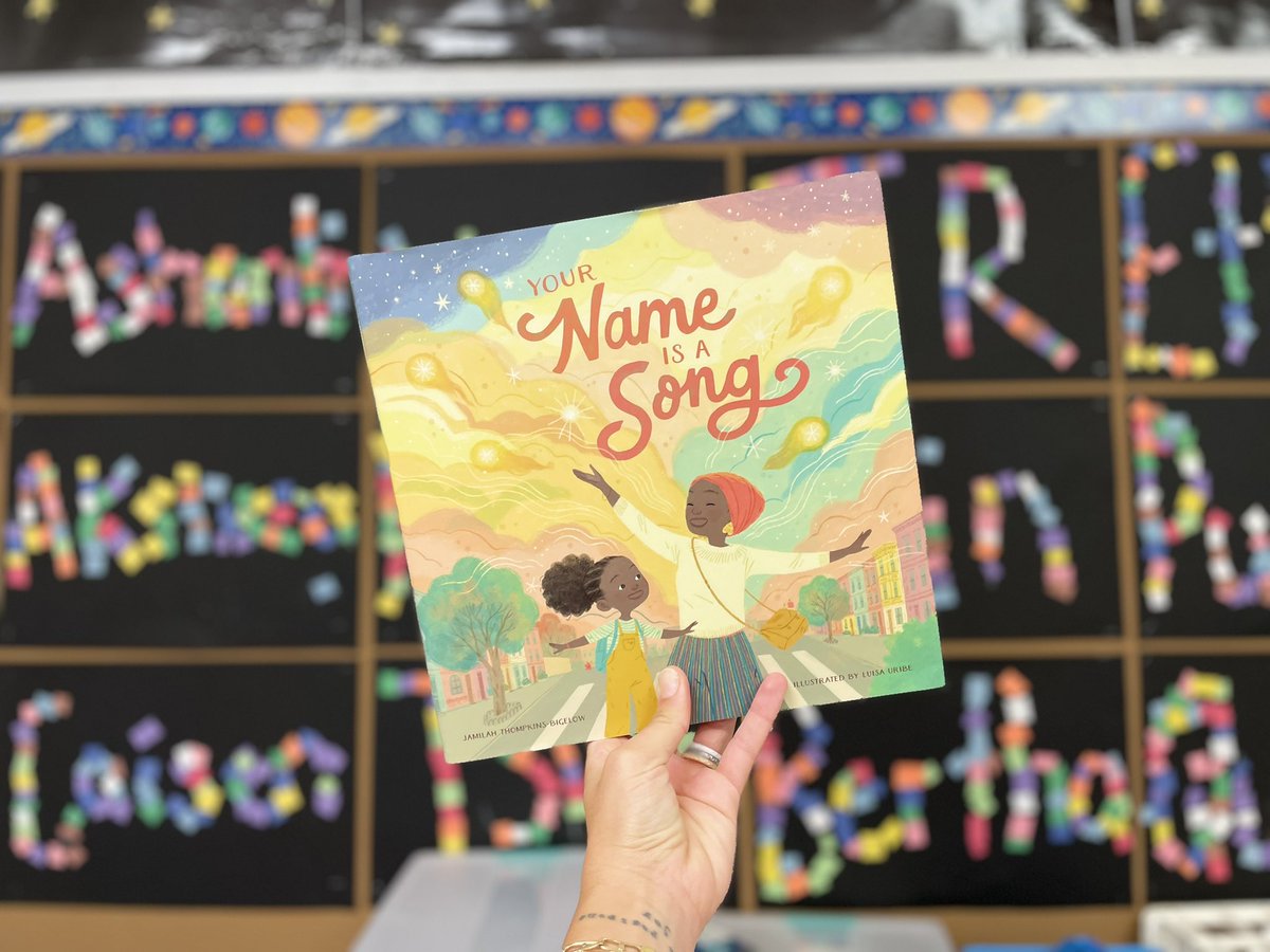 Mrs. Waldron Holding Books tweet media