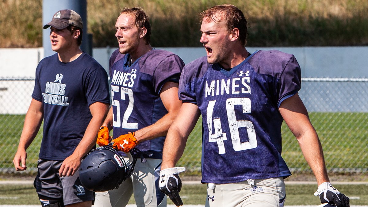 Mines Football tweet media