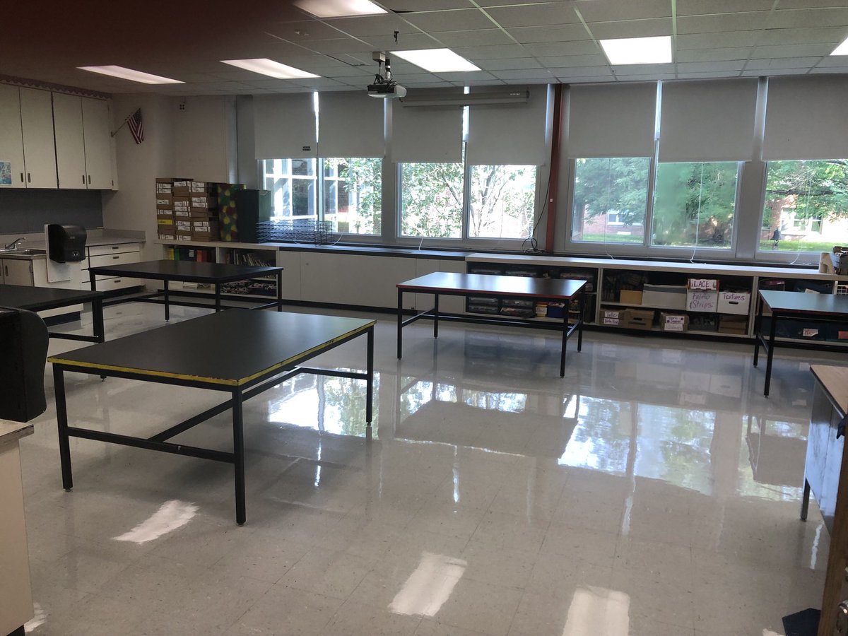 First steps into what will soon become our TAB Art Studio! Watch as I take you through my process of how to transform a space into a phenomenal student-centered art experience #TABchat #choiceart #studentcentered #HCSDistrict