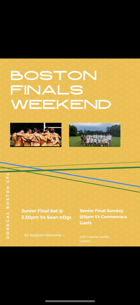 Final Weekend!

All support welcome, as we try to defend the Senior and Junior titles
🟢🟡