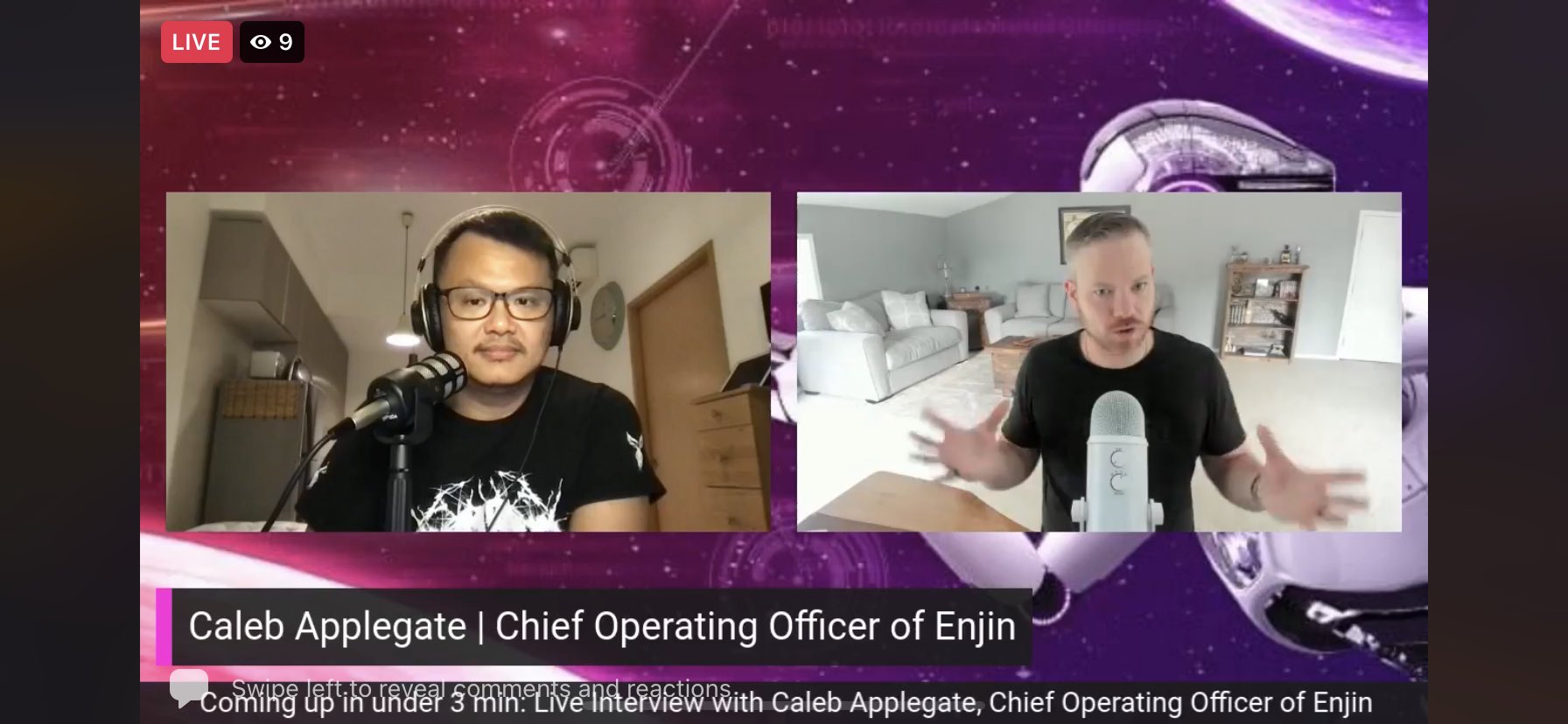 Enjin live chat blink crypto price