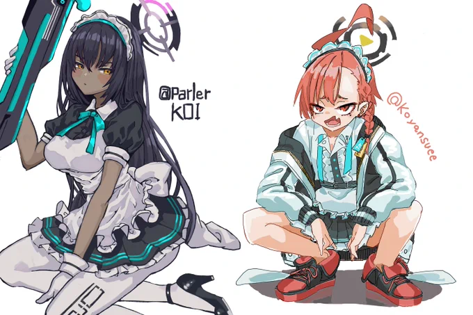 ブルアカ絵チャ 
