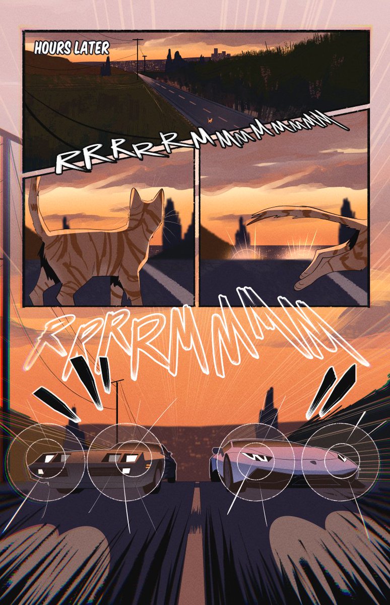 🚗🔥 RIDE OR DIE UPDATE! 3 new pages!!

#RIDEORDIECOMIC is a supernatural webcomic about demons, homicidal cars, cults, mystery, and GAY YEARNING.

update:
💀 https://t.co/W8IC4Bklj2
💀 https://t.co/pumdVgBLaA
💀 https://t.co/be1FZUTGgf 