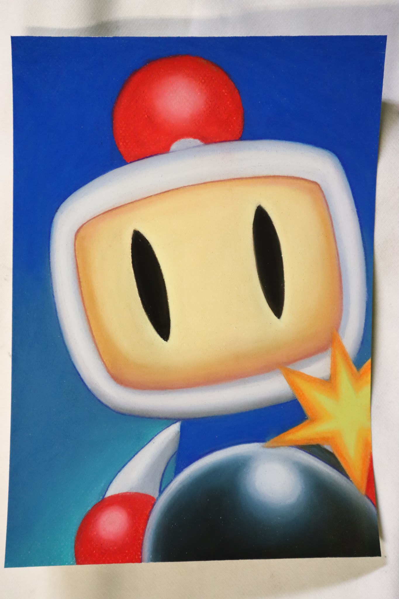 結城るい ボンバーマン Bomberman パステル パステル画 Pastel アナログ絵 イラスト基地 イラスト王国 Illustration の紙にパステルでボンバーマン T Co G5zyznjuli Twitter 結城るい ボンバーマン Bomberman パステル パステル画 Pastel アナログ絵 イラスト基地 イラスト王国 Illustration の紙にパステルでボンバーマン T Co G5zyznjuli Twitter