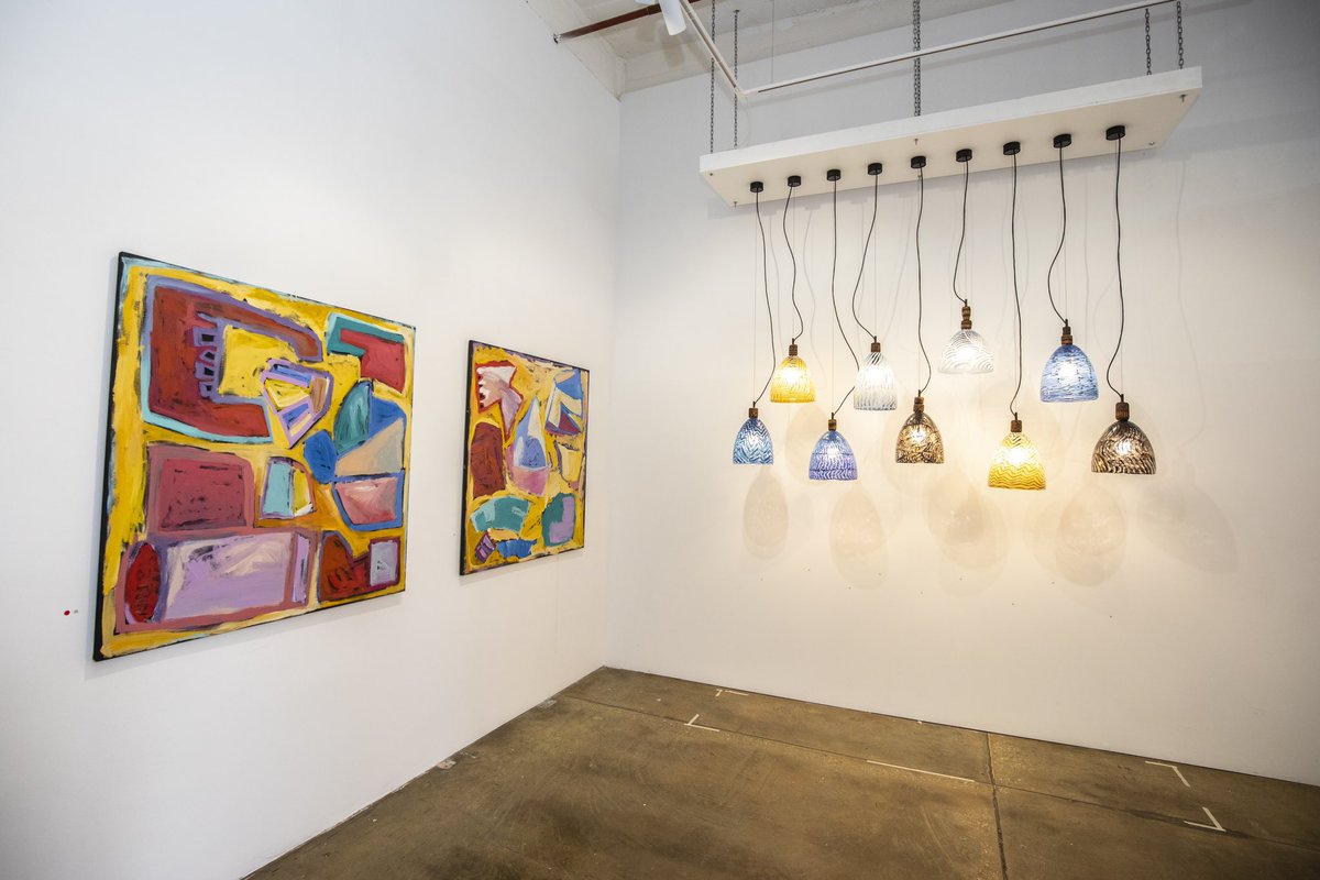 apyacc's tweet photo. The APY Gallery is open on Saturday from 10-4pm at 9 Light Square Adelaide. Don’t miss the opportunity to view our incredible current show by Ninuku Arts. If you can’t make it to the gallery you can view stunning show online at https://t.co/OXQBJ9ch3q 🖤💛❤️ https://t.co/7q3LQT3X74
