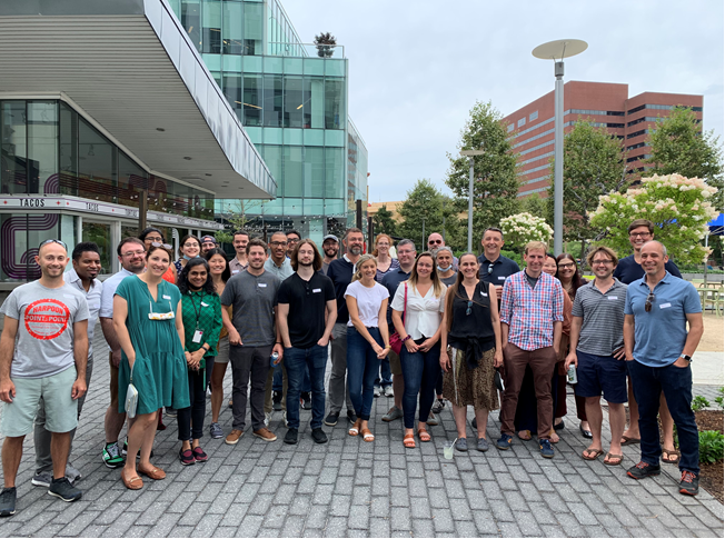 SeresTX's tweet photo. Our R&amp;D team enjoyed some time reconnecting with each other outdoors in Kendall Square. #SeresProud https://t.co/x6FvJSnYUD