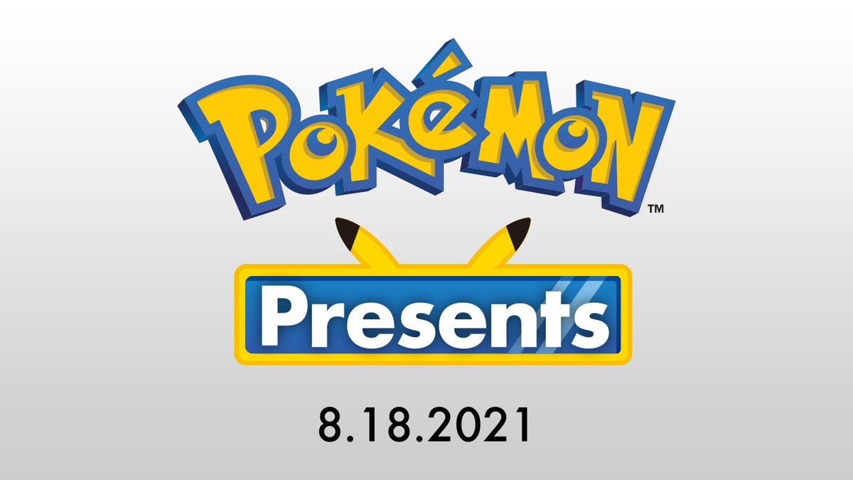 ‼️
Attention, Trainers!

Tune in to our YouTube channel on Wednesday, August 18, 2021, at 6:00 a.m. PDT for a #PokemonPresents video presentation featuring #PokemonBrilliantDiamond, #PokemonShiningPearl, and #PokemonLegendsArceus!