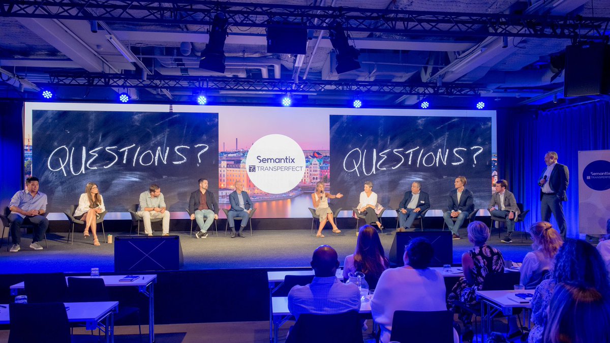 PhilShawe's tweet image. That&apos;s a wrap on our first official @TransPerfect and @Semantix_sv joint event. Welcome aboard and thanks to the entire Semantix team—cheers to a bright future together! #team #LSP #globalcompany