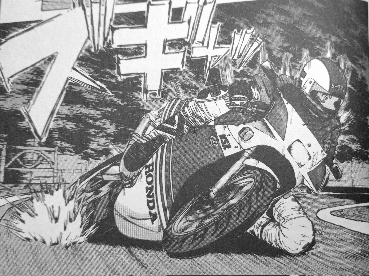 オーバーレブ!といえばクルマ漫画ですが、99話のアイカさんのバイク時代のエピソードが好きです。 