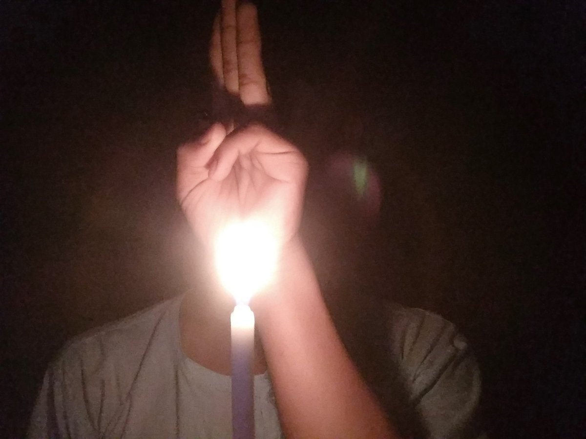 MKH111122's tweet photo. Last night. Anti-military night strike from #KyuWon village,#Mandalay region to support @NUGMyanmar 
NUG NEEDS SUPPORT
#Aug14Coup 
#WhatsHappeningInMyanmar https://t.co/R0Lw56rR7C