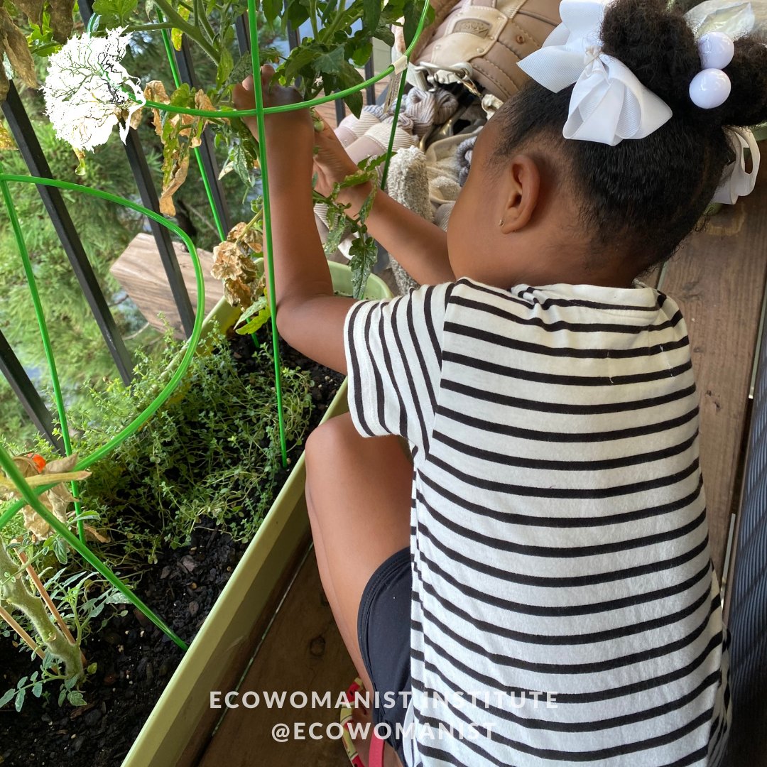 ecowomanist's tweet image. "The world is not ours, the earth is not ours, It's a treasure we hold in trust for future generations." -African Proverb

Take the time to teach the next generations about earth care and sustainability!

#ecowomanist #ecowomanists #gardening #earthcare #selfcare