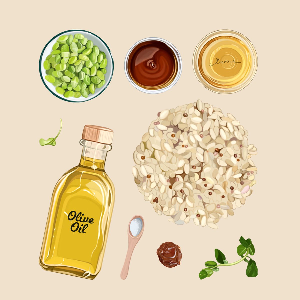 irenedreamcom's tweet photo. Ingredients for the beautiful rice balls. 🌼

🌱See more recipes on https://t.co/5lnOodxhqU

#cookingwithlove
#animALLover
#veganillustration #veganrecipes
#plantbaseddiet #veganfoodshare #Illustrations #illustrator https://t.co/URwv0k0nPS