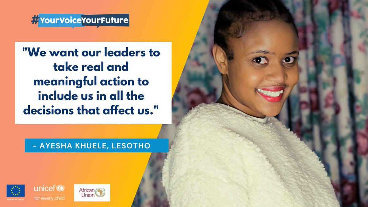 UReportGlobal's tweet photo. .@UNICEF_EU This #YouthDay around half a million young people across Europe and Africa are calling on leaders to listen to their voices - and include them in the policies that affect them. 
➡️ https://t.co/BkZ9Lob2I1 https://t.co/2M1JUSuE2A