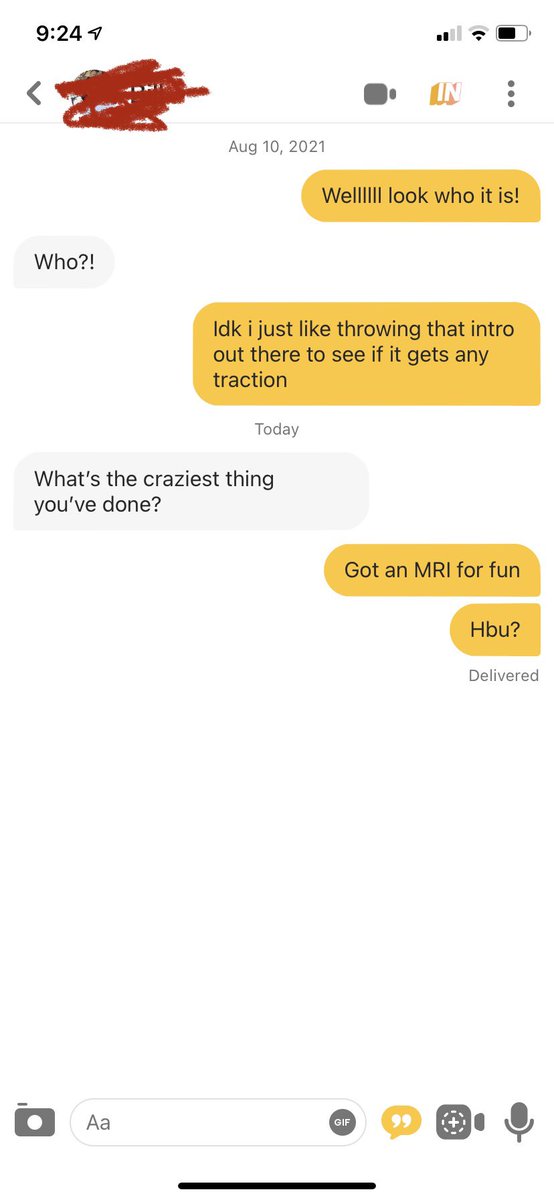 RachaelInsani's tweet photo. This isn’t actually true for the record but i legitimately cracked myself up with this response. #hingepartner https://t.co/3u9hgRmMQB