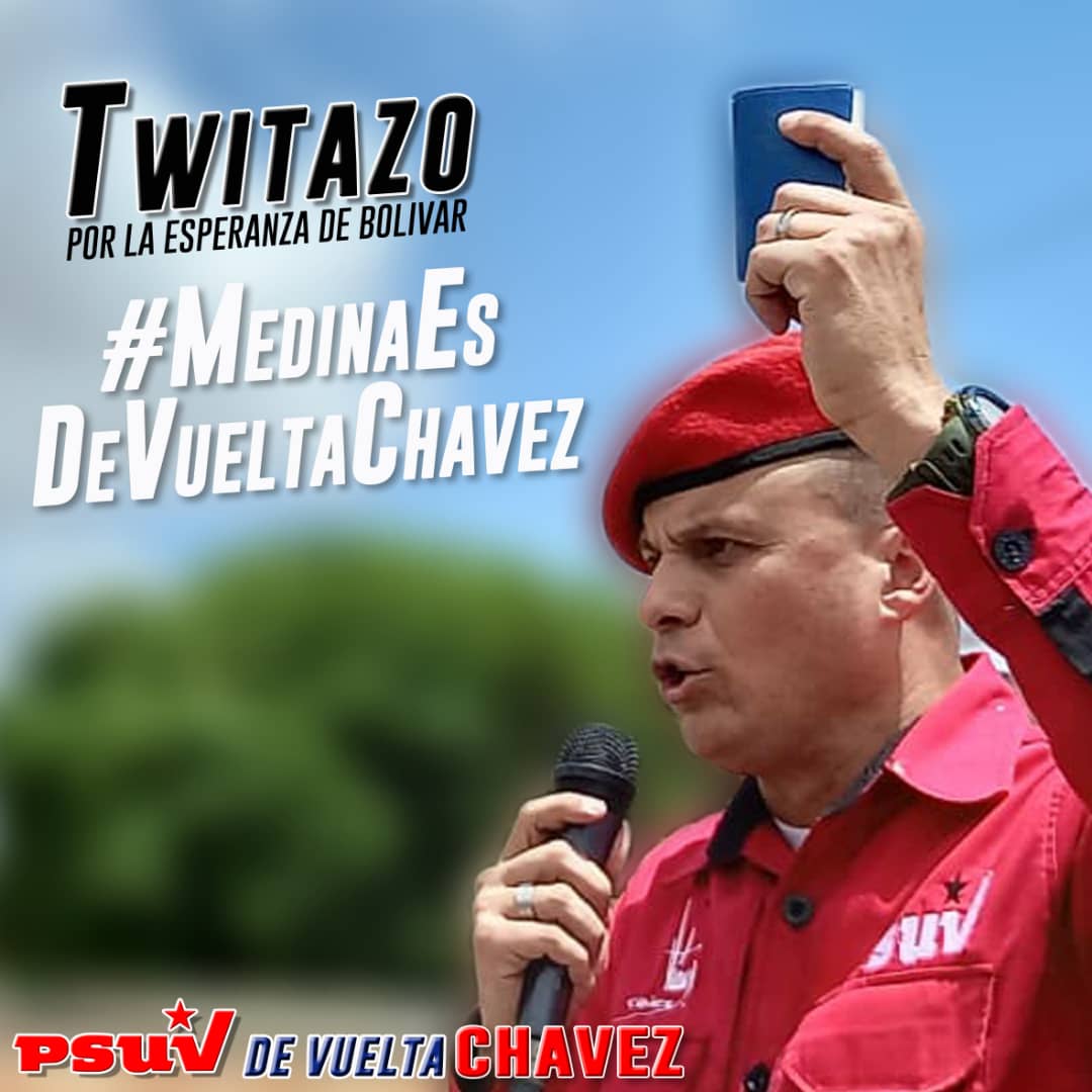 DavidArredondo3's tweet image. #MedinaEsDeVueltaChavez,, Bolívar tierra de Libertadores, Somos De Vuelta Chávez, Somos Centauros De Hugo Chavez Centauros con leartad y Con Christian Medina Macero, vamos a Gobernar,,